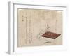 New Year's Day of the Year of Snake-Katsushika Hokusai-Framed Giclee Print