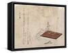 New Year's Day of the Year of Snake-Katsushika Hokusai-Framed Stretched Canvas