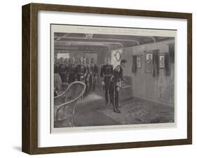 New Year's Day on a Japanese War-Ship-G.S. Amato-Framed Giclee Print