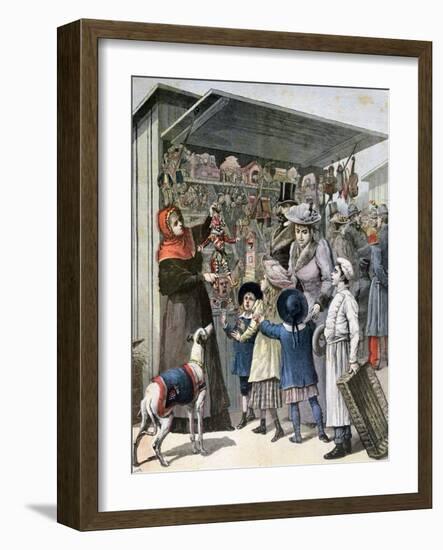 New Year's Day, Paris, 1892-Henri Meyer-Framed Giclee Print