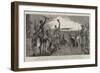 New Year's Day with the Third Brigade in Upper Burma-Charles Edwin Fripp-Framed Giclee Print