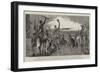 New Year's Day with the Third Brigade in Upper Burma-Charles Edwin Fripp-Framed Giclee Print