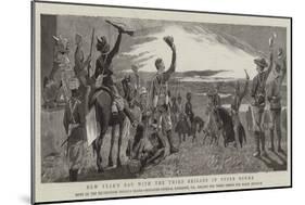 New Year's Day with the Third Brigade in Upper Burma-Charles Edwin Fripp-Mounted Giclee Print