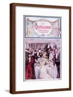 New Year's Eve at the Savoy Hotel, London, 'The Gentlewoman' Magazine, Christmas 1910-Max Cowper-Framed Giclee Print