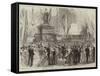 New-Year's Eve Ball on Board HMS Caledonia, at Malta-null-Framed Stretched Canvas