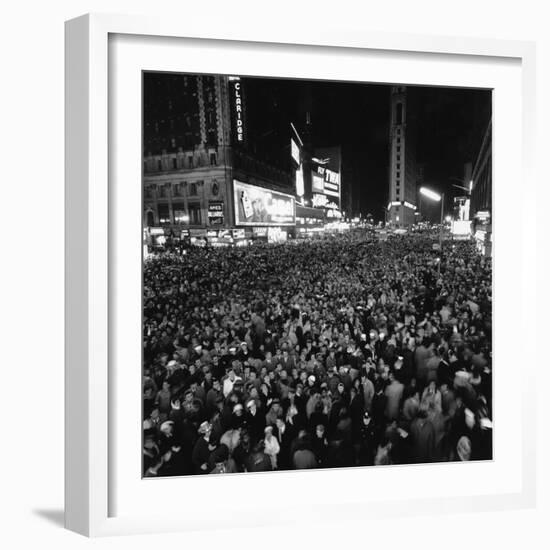 New Year's Eve Celebration-null-Framed Photographic Print