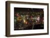 New Year's Eve Fire Works with Docks-kunertuscom-Framed Photographic Print