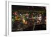 New Year's Eve Fire Works with Docks-kunertuscom-Framed Photographic Print