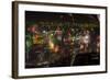 New Year's Eve Fire Works with Docks-kunertuscom-Framed Photographic Print