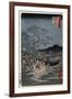 New Year's Eve Foxfires at the Nettle Tree, Oji', from the Series, 'One Hundred Famous Views of Edo-Utagawa Hiroshige-Framed Giclee Print