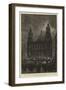 New Year's Eve in London-Joseph Nash-Framed Giclee Print