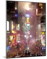 New Year's Eve in Times Square-Igor Maloratsky-Mounted Art Print