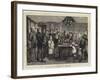 New Year's Eve, the Village Choir at the Squire's House-null-Framed Giclee Print