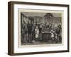 New Year's Eve, the Village Choir at the Squire's House-null-Framed Giclee Print