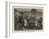 New Year's Eve, the Village Choir at the Squire's House-null-Framed Giclee Print