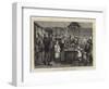 New Year's Eve, the Village Choir at the Squire's House-null-Framed Giclee Print