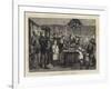 New Year's Eve, the Village Choir at the Squire's House-null-Framed Giclee Print