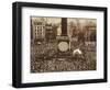 New Year's Eve, Trafalgar Square, 1919-English Photographer-Framed Giclee Print