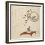(New Year's Flower Arrangement on a Table and in a Hanging Vase), Early 19th Century-Keisai Eisen-Framed Giclee Print