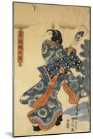 New Year's Game-Utagawa Kunisada-Mounted Giclee Print