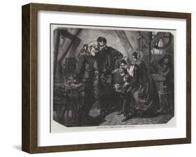 New Year's Gifts in a Working Man's Family-null-Framed Giclee Print