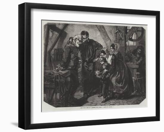 New Year's Gifts in a Working Man's Family-null-Framed Giclee Print