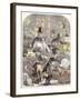 New Year's Gifts, the Toyshop, Jackson Children, 1860-null-Framed Giclee Print