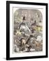 New Year's Gifts, the Toyshop, Jackson Children, 1860-null-Framed Giclee Print