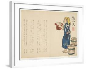 New Year's Offering, C.1811-44-Sat? Gyodai-Framed Giclee Print