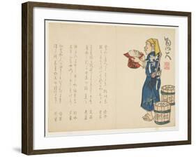 New Year's Offering, C.1811-44-Sat? Gyodai-Framed Giclee Print