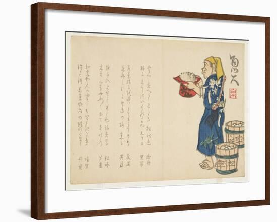 New Year's Offering, C.1811-44-Sat? Gyodai-Framed Giclee Print