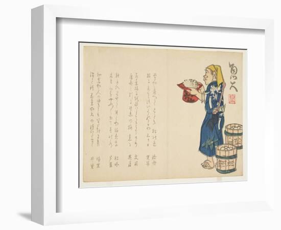 New Year's Offering, C.1811-44-Sat? Gyodai-Framed Giclee Print