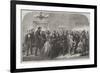 New-Year's Reception at the White House, Washington-null-Framed Premium Giclee Print