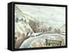 New Year Snow, 1935-Eric Ravilious-Framed Stretched Canvas