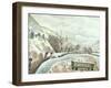 New Year Snow, 1935-Eric Ravilious-Framed Giclee Print