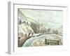 New Year Snow, 1935-Eric Ravilious-Framed Giclee Print