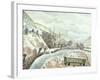 New Year Snow, 1935-Eric Ravilious-Framed Giclee Print