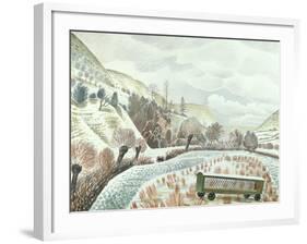 New Year Snow, 1935-Eric Ravilious-Framed Giclee Print