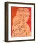 New Year-Pablo Picasso-Framed Art Print