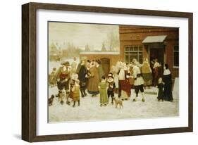 New Years Day, New Amsterdam-George Henry Boughton-Framed Giclee Print