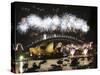 New Years Eve 2006, Opera House, Harbour Bridge, Sydney, New South Wales, Australia-Kober Christian-Stretched Canvas