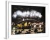 New Years Eve 2006, Opera House, Harbour Bridge, Sydney, New South Wales, Australia-Kober Christian-Framed Photographic Print