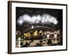 New Years Eve 2006, Opera House, Harbour Bridge, Sydney, New South Wales, Australia-Kober Christian-Framed Photographic Print