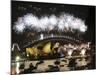 New Years Eve 2006, Opera House, Harbour Bridge, Sydney, New South Wales, Australia-Kober Christian-Mounted Photographic Print