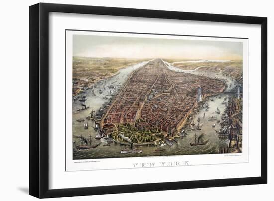 New York, 1873-null-Framed Giclee Print