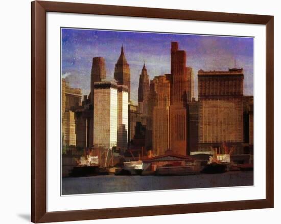 New York 1949 - 10-Jean-François Dupuis-Framed Art Print