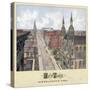 New York 5th Ave 1894-Vintage Lavoie-Stretched Canvas