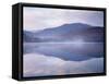 New York, Adirondack Mts, Algonquin Peak and Fall by Heart Lake-Christopher Talbot Frank-Framed Stretched Canvas