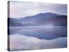 New York, Adirondack Mts, Algonquin Peak and Fall by Heart Lake-Christopher Talbot Frank-Stretched Canvas