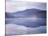 New York, Adirondack Mts, Algonquin Peak and Fall by Heart Lake-Christopher Talbot Frank-Stretched Canvas